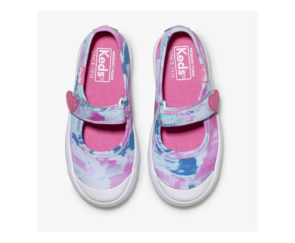 Keds Kids Slip Ons White/Pink - Harper - 697HCRVUE